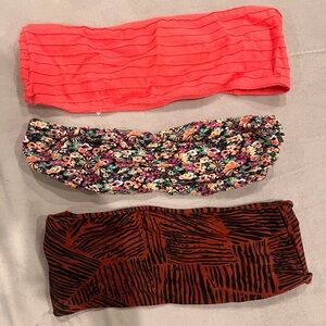 Colorful Bandeau Top Set Size S/M